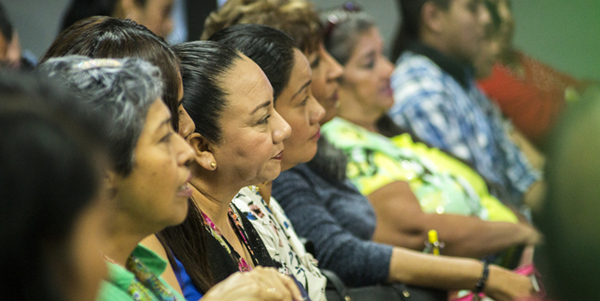 Photo of a public meeting